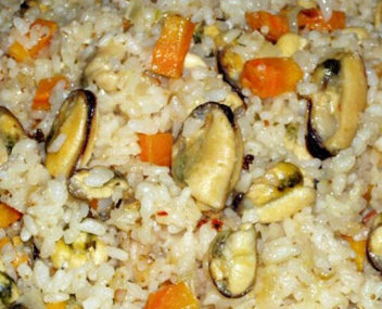 quanto cucinare pilaf con le cozze