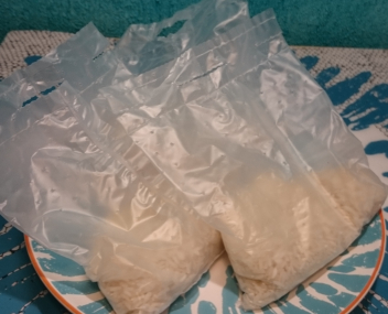 wie viel Reis in Säcken zu kochen