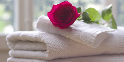 blanchir rapidement la serviette serviette de javel