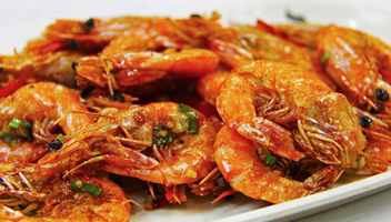 crevette crevettes salées