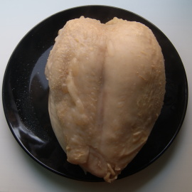 gekochte Brust