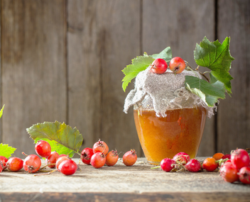 Weißdornmarmelade kochen