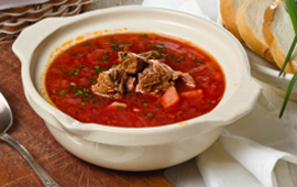 bortsch à la viande