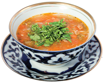 comment faire cuire la soupe mashhurda