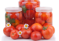 Tomates marinées